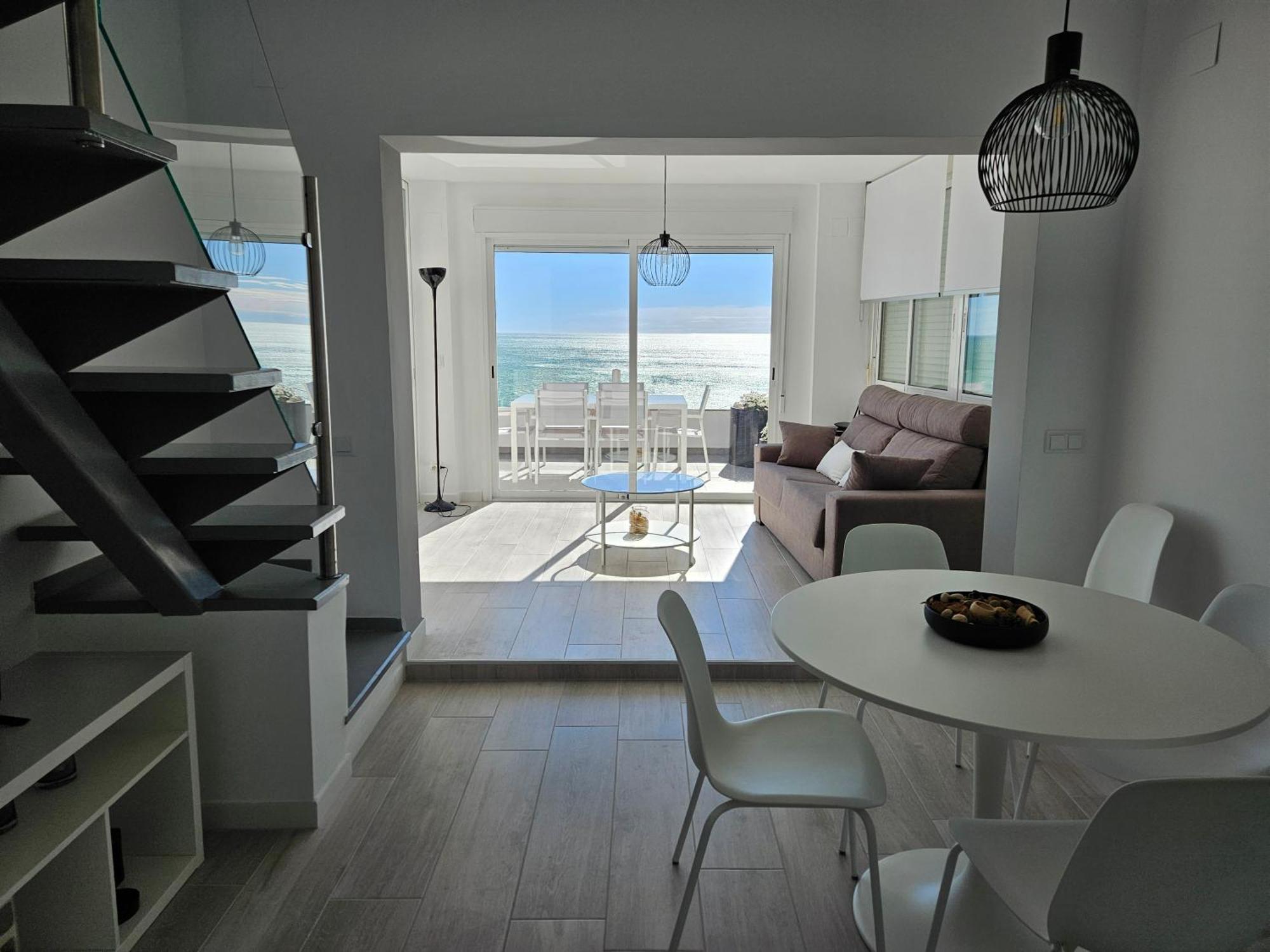 Fantastico Duplex Con Vistas Impresionantes Al Mar Apartment เพนิสโคลา ภายนอก รูปภาพ