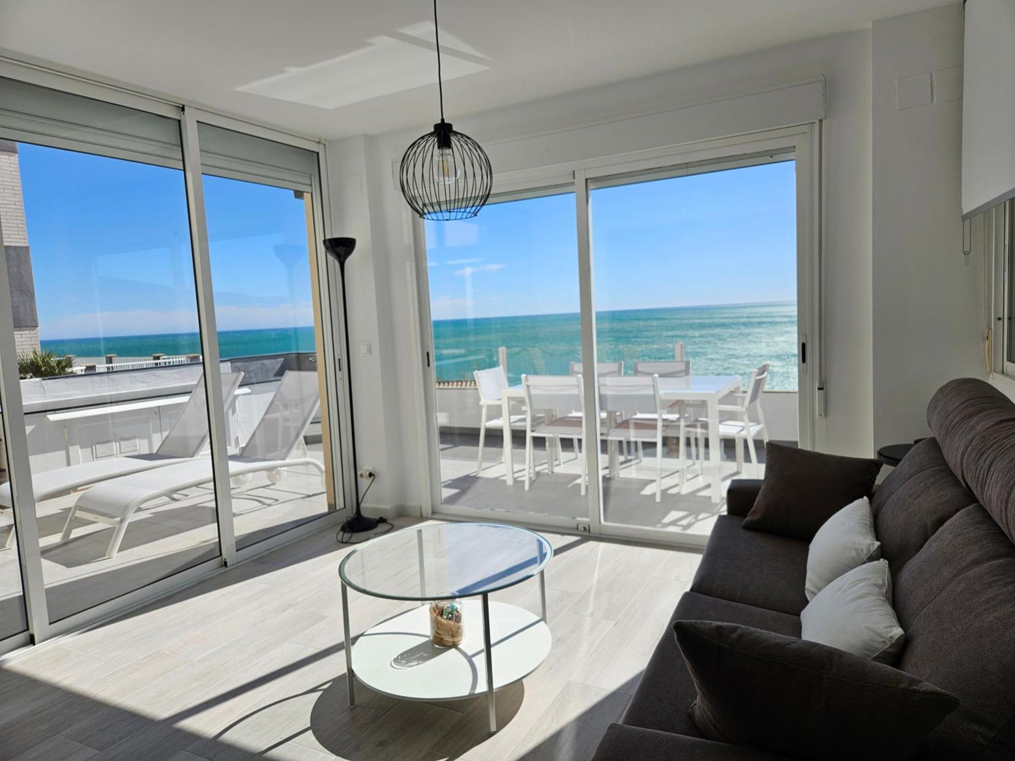 Fantastico Duplex Con Vistas Impresionantes Al Mar Apartment เพนิสโคลา ภายนอก รูปภาพ
