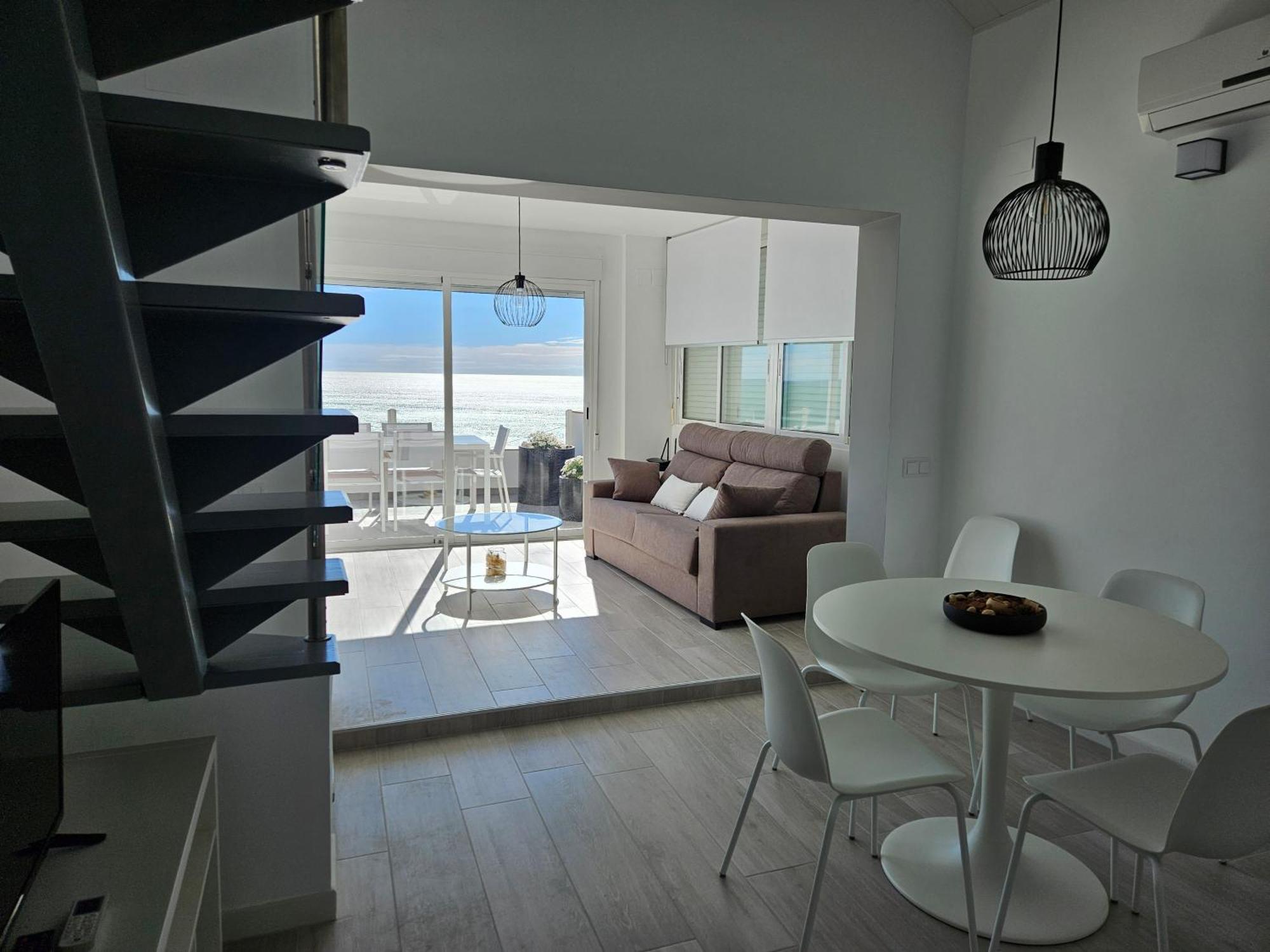 Fantastico Duplex Con Vistas Impresionantes Al Mar Apartment เพนิสโคลา ภายนอก รูปภาพ