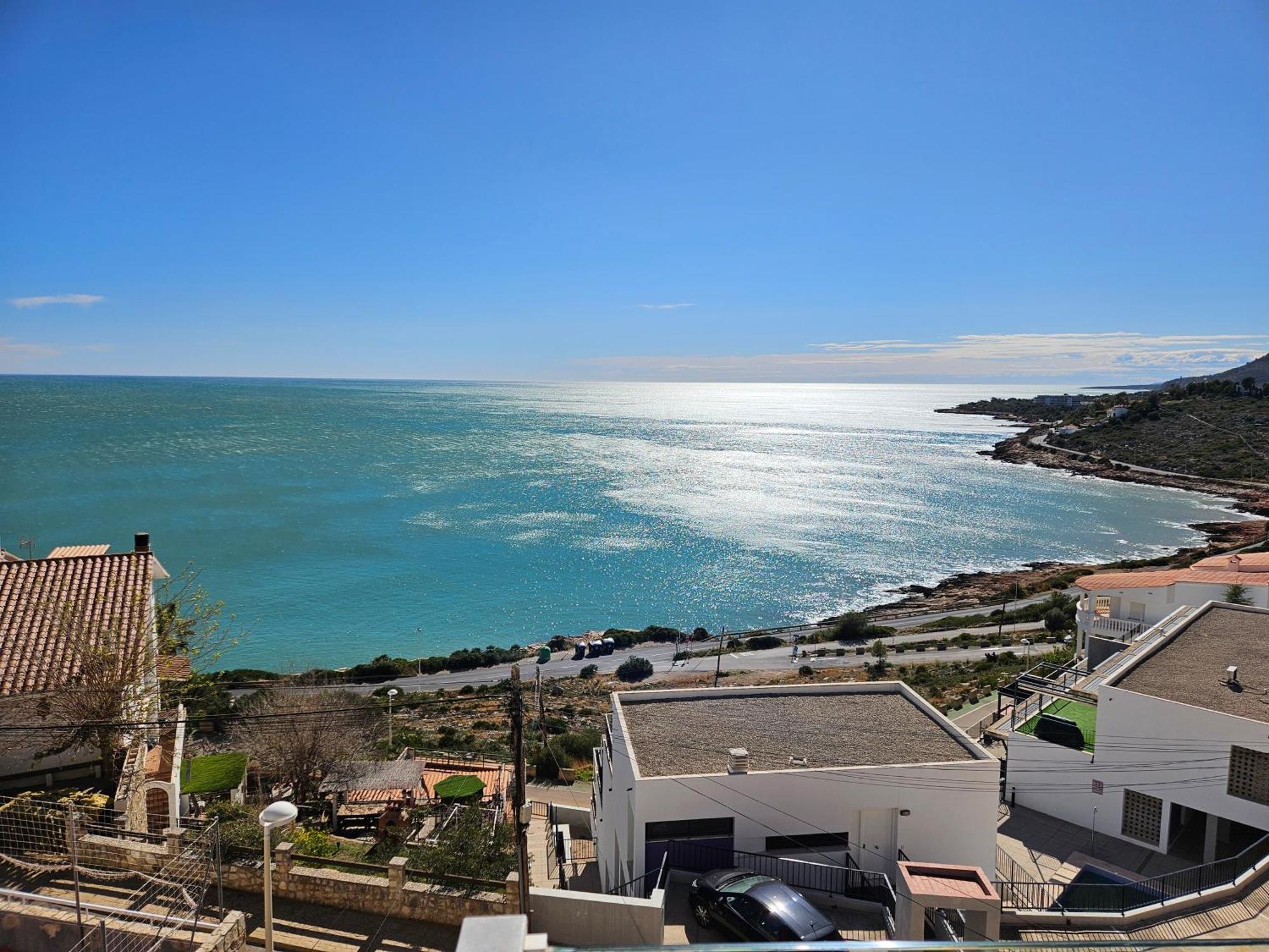 Fantastico Duplex Con Vistas Impresionantes Al Mar Apartment เพนิสโคลา ภายนอก รูปภาพ